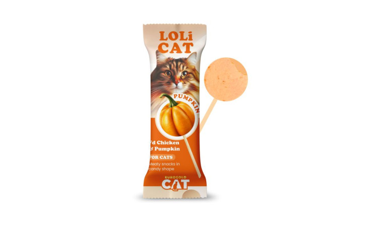 EUROGOLD CAT LOLİCAT KEDİ ÖDÜL LOLİPOP 1.5 GR BALKABAKLI - 15'Lİ .5